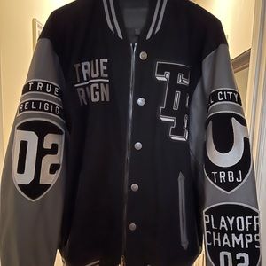 True Religion Varsity Jacket